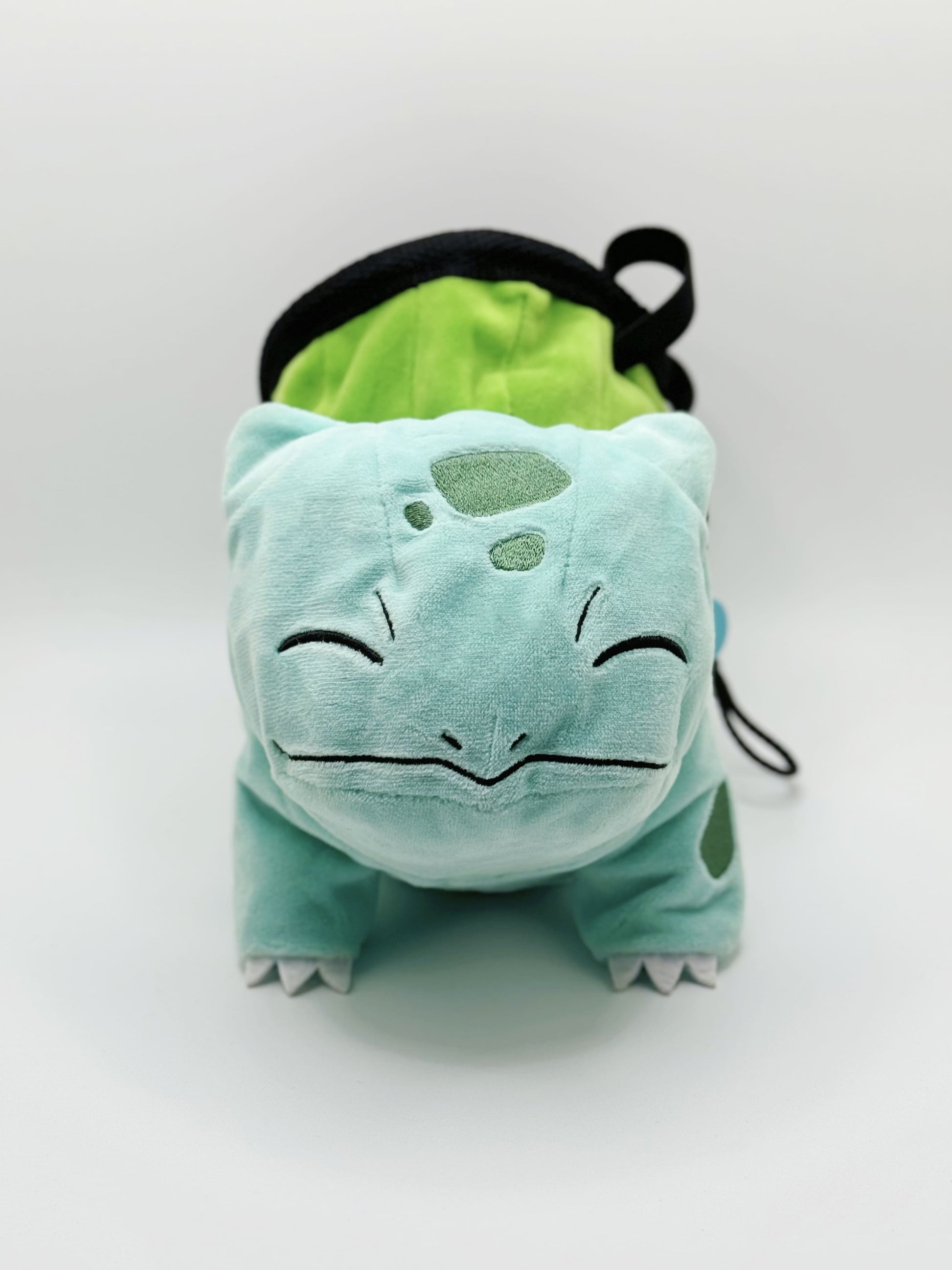 pokemon plush bulbasaur chalk bag climbing fatworm