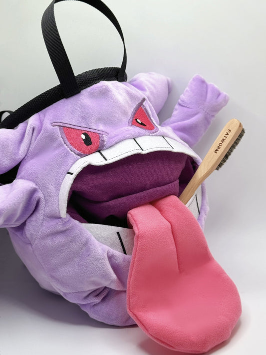 pokemon anime plush gengar chalk bag chalk bucket climbing cute fatworm