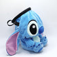 Stitch Climbing plush chalk bag by fatworm cute handmade bouldering