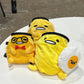 anime Cute Gudetama With Glasses Chalk Bag plush chalk bag for rock climbing