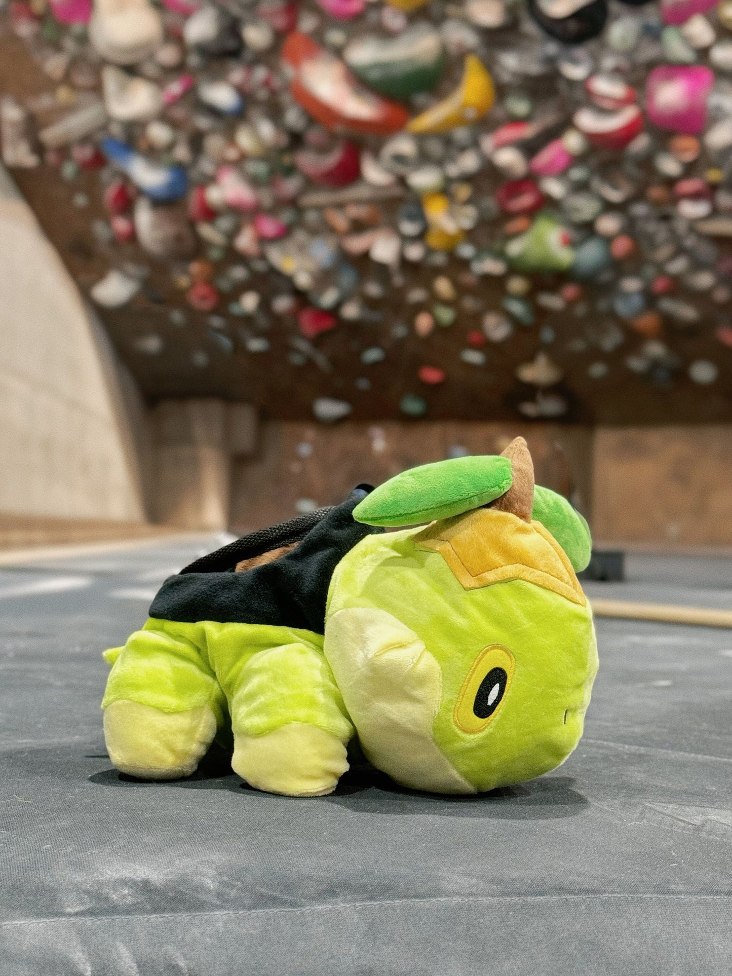 pokemon chalk bag climbing turtwig bouldering bag anime plush climber fatworm